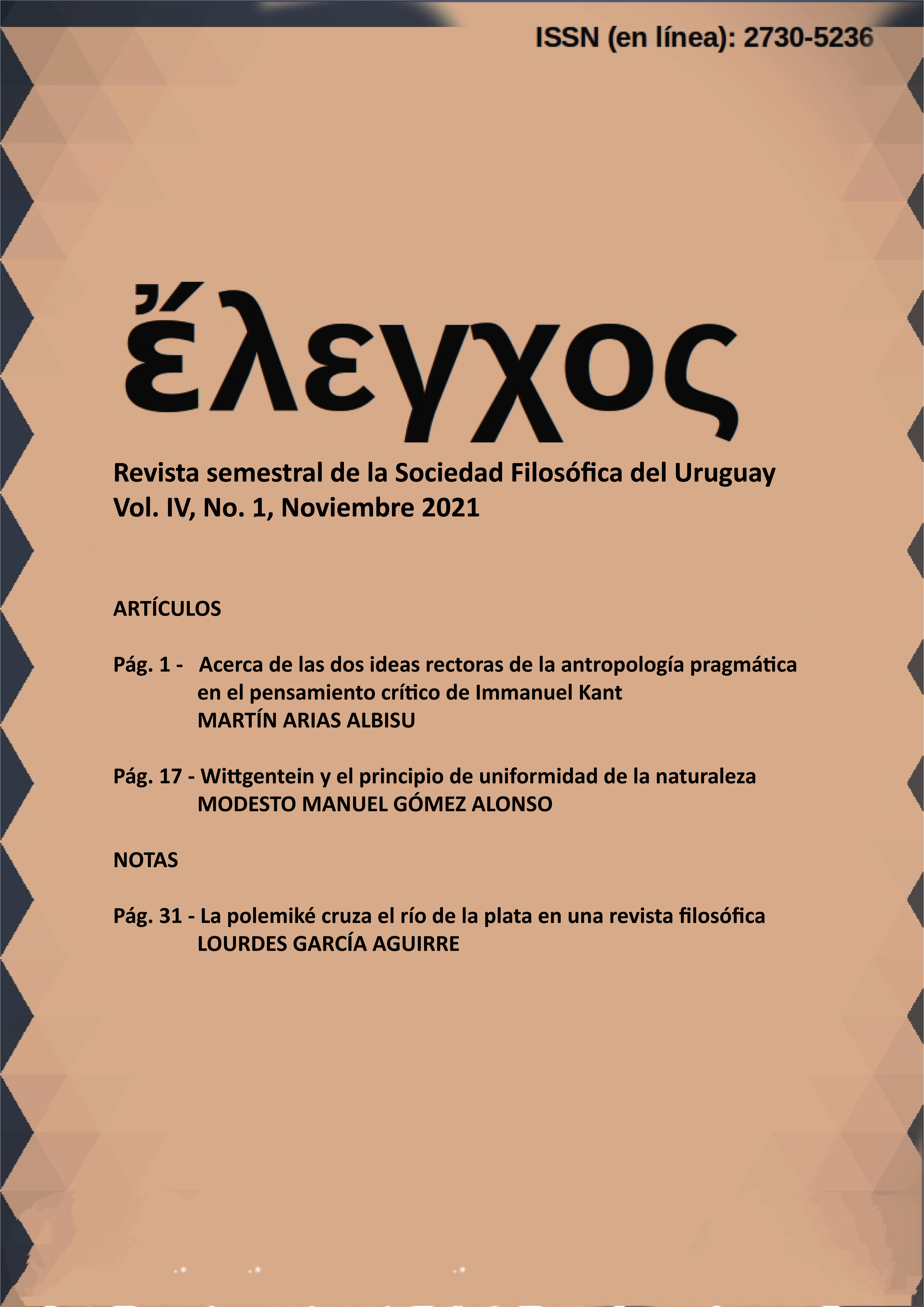 Tapa de la revista